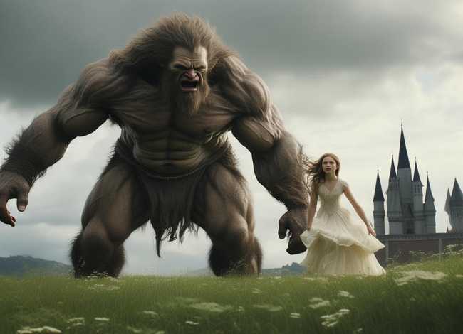 巨人抓走公主的儿童故事（巨人与公主的故事）