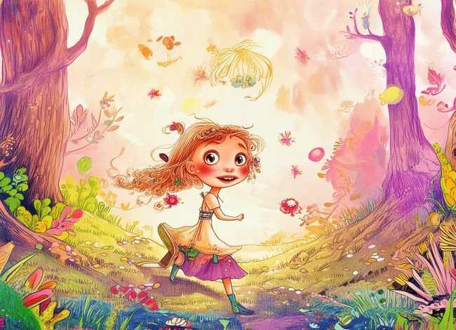 小女孩连环画 - 小女孩连环画图片