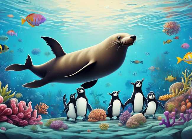 豹绘本故事（海豹绘本故事）