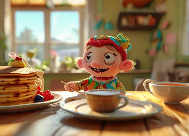 小故事吃早餐 小故事吃早餐图片