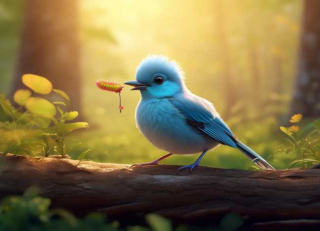 儿童睡前故事大全100篇小鸟吃虫子、睡前故事小鸟故事大全