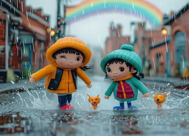 雨天的故事漫画儿童版（雨天的故事 漫画）