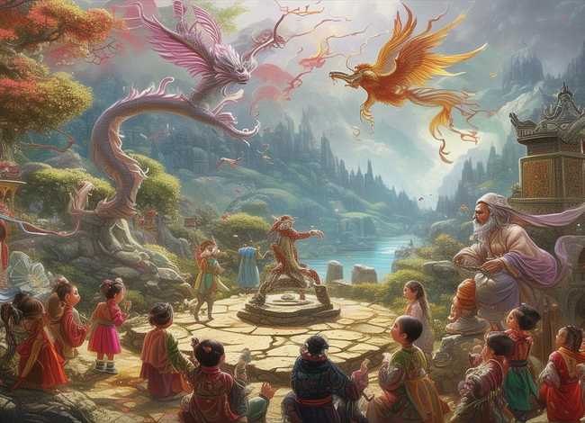 中国少儿神话故事；中国少儿的神话神奇故事