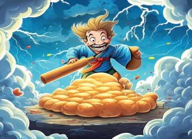 雷公糕的故事原文，雷公糕绘本全本故事图片