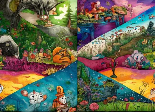 很多故事的儿童小故事、好多小故事