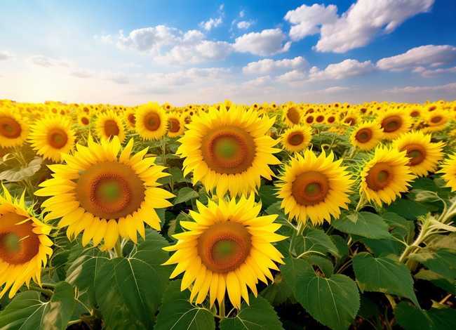 向日葵的故事图片；向日葵的故事图片大全