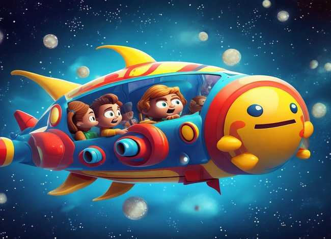 儿童飞船故事简短；飞船绘本故事