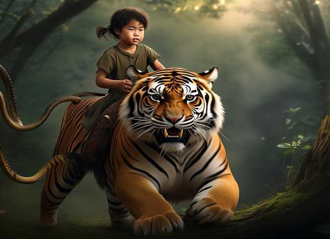 握蛇骑虎儿童故事(握蛇骑虎典故) 握蛇骑虎儿童故事(握蛇骑虎典故)