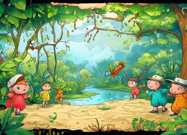 丛林冒险绘本（丛林冒险绘本推荐英文阅读）