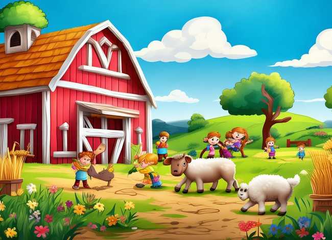 农场的故事儿童绘本；关于农场的绘本故事经典