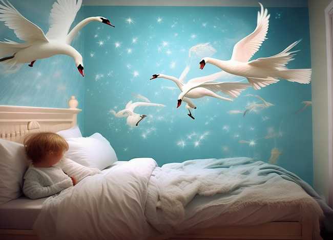 儿童睡前故事野天鹅 宝宝睡前故事野天鹅