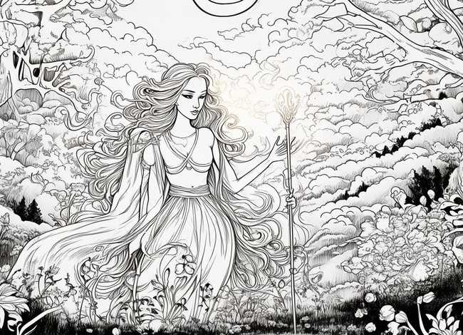 画神话故事，画神话故事简笔画