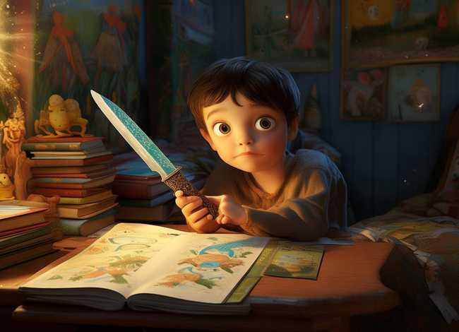 儿童故事切梦刀读后感；儿童读物切梦刀读后感怎么写