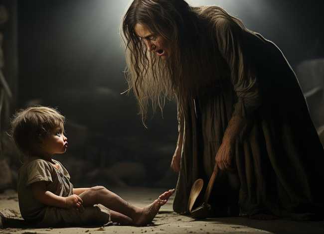 虐待儿童视频，女人虐待儿童