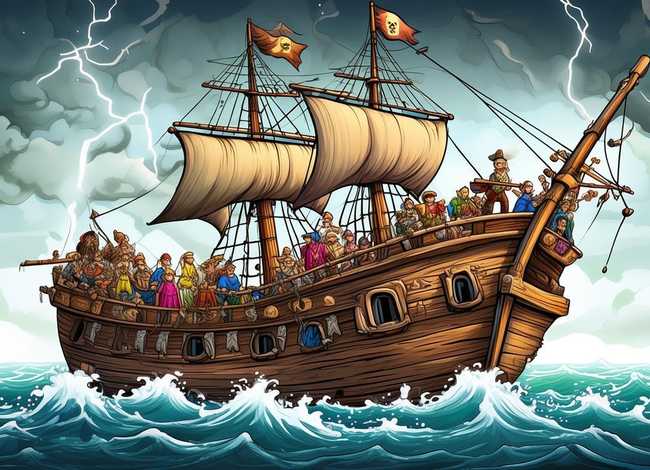 海盗船的绘本故事、海盗船的绘本故事内容