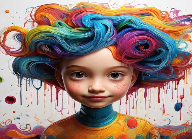 儿童发型故事;儿童发型绘画 儿童发型故事;儿童发型绘画