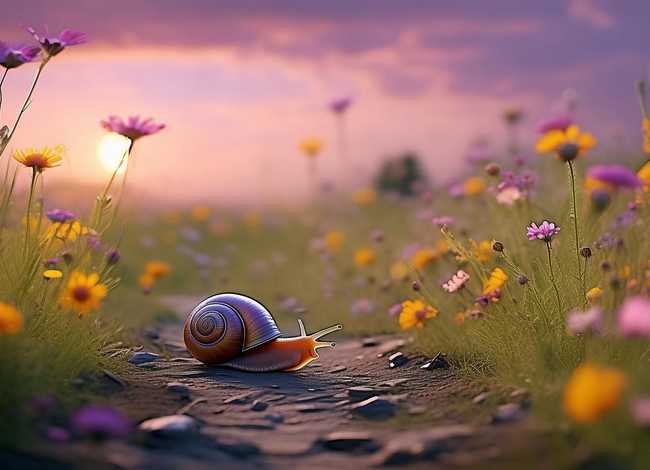 小故事坚持不懈 故事坚持不懈的小蜗牛背景音乐