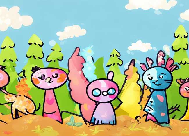 幼儿故事插画；幼儿故事插画图片 简笔画