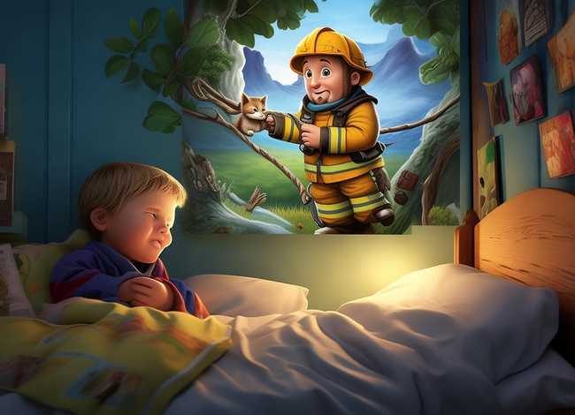 儿童睡前消防小故事、睡前小故事消防员的故事