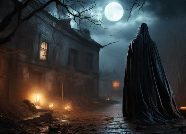 万圣节鬼故事图片 万圣节鬼故事图片素材