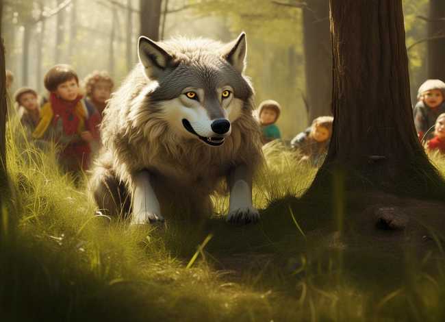 披着羊皮的狼儿童故事绘本 - 披着羊皮的狼的故事绘本 披着羊皮的狼儿童故事绘本 - 披着羊皮的狼的故事绘本