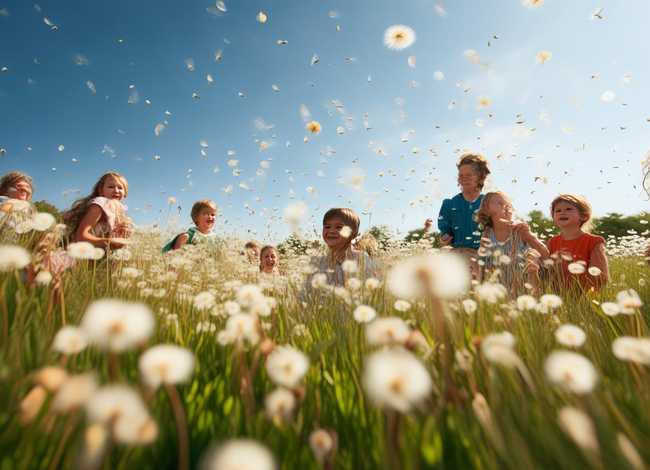 蒲公英儿童；蒲公英儿童画