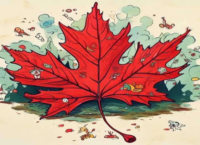 枫叶故事简笔画;枫叶故事简笔画怎么画 枫叶故事简笔画;枫叶故事简笔画怎么画