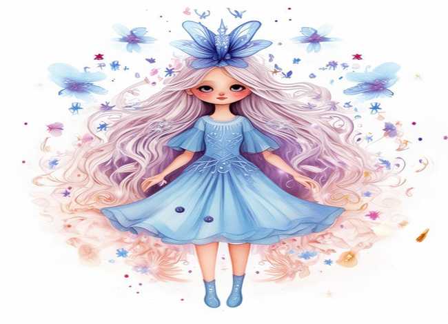 灵公主儿童简笔画（儿童简笔画灵公主怎么画）