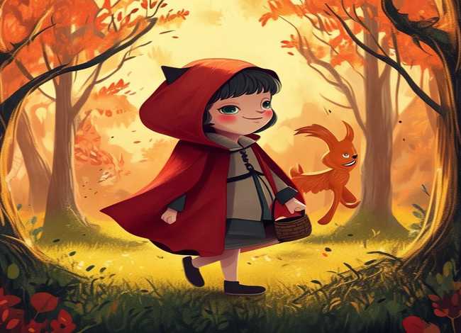 小红帽儿童故事文字 - 小红帽故事文字版中长篇