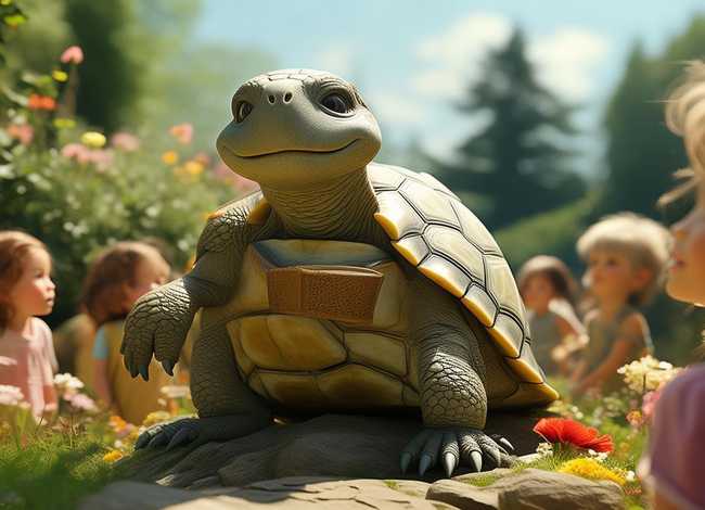 聪明乌龟儿童故事文字（聪明的乌龟故事文字）