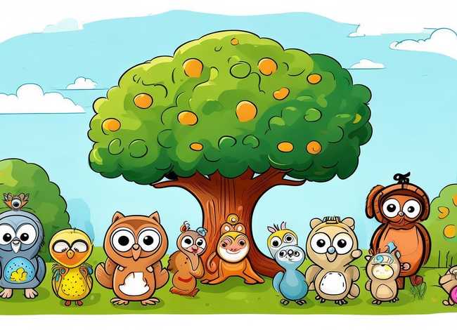 儿童寓言简笔画、儿童寓言简笔画图片大全