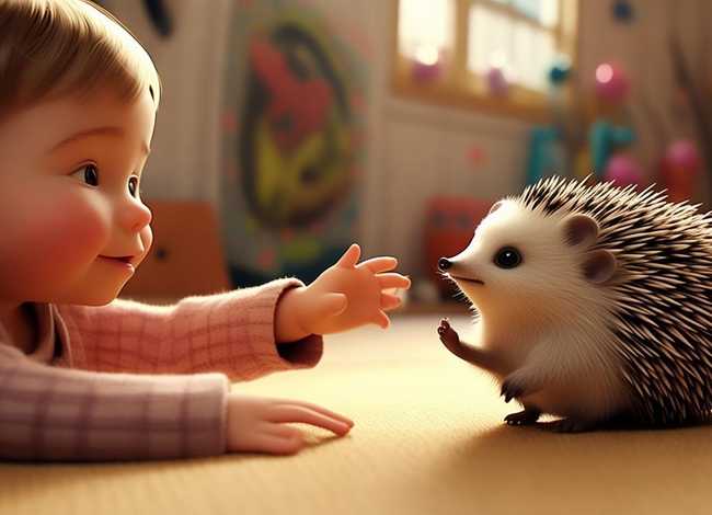 儿童故事抱抱小刺猬 幼儿故事抱抱小刺猬