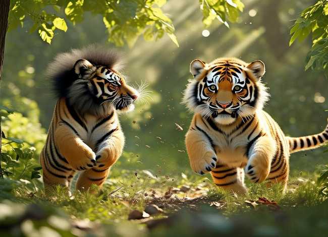 两只老虎儿童故事完整版；两只老虎故事文字版