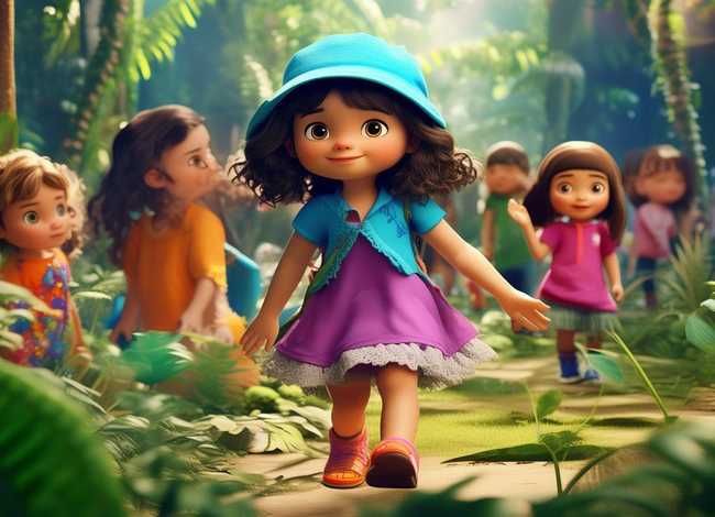 儿童学英语动画片(朵拉)大全，朵拉英语动画片全集下载