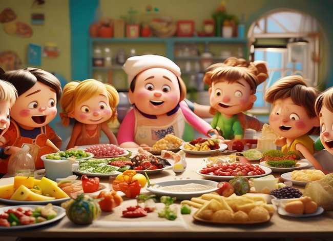 儿童故事饮食；幼儿园饮食故事