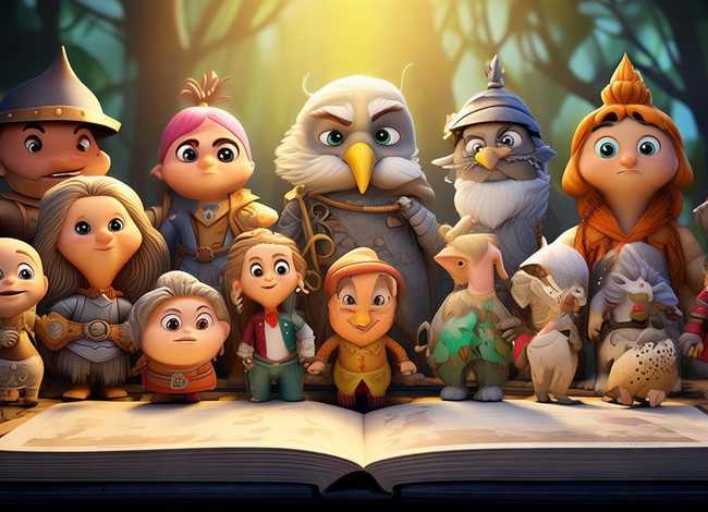 儿童故事中的人物 - 幼儿故事人物分析