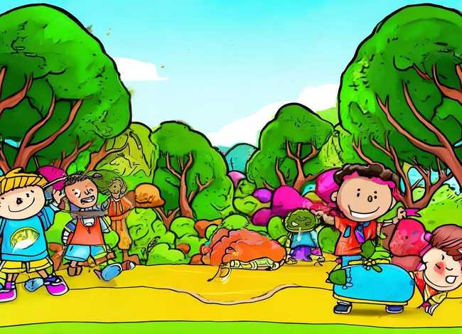 儿童简短故事漫画；少儿简单故事漫画图集