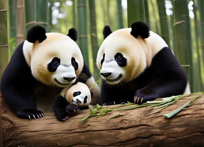 儿童故事熊猫一家 熊猫一家人故事