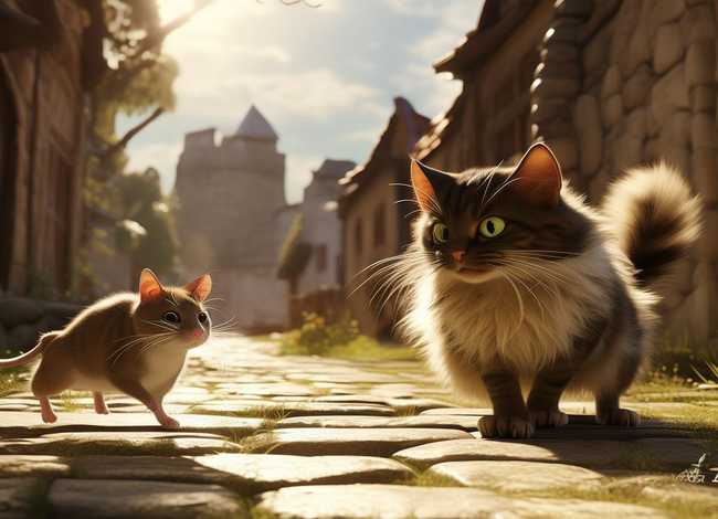 格林童话猫和老鼠的故事（格林童话中猫和老鼠）