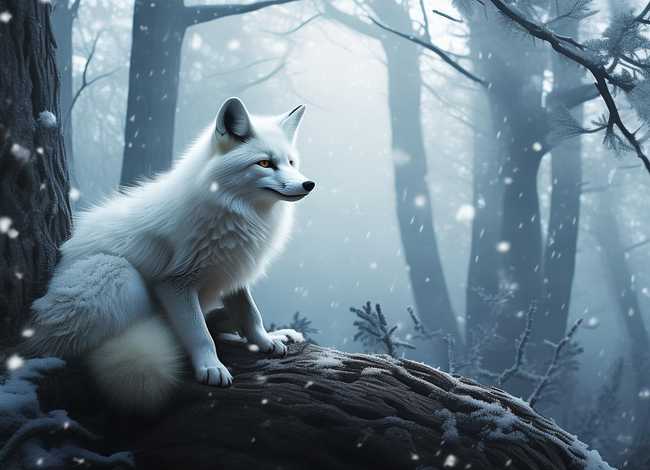 白狐的故事背景；白狐的故事背景图