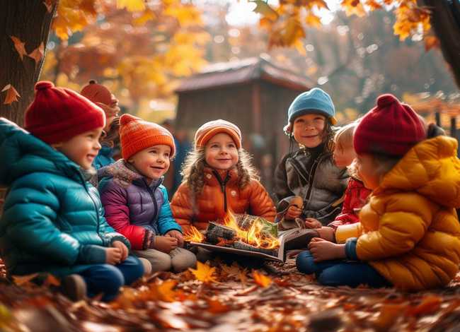 秋天的故事儿童朗诵视频 秋天的故事视频幼儿园