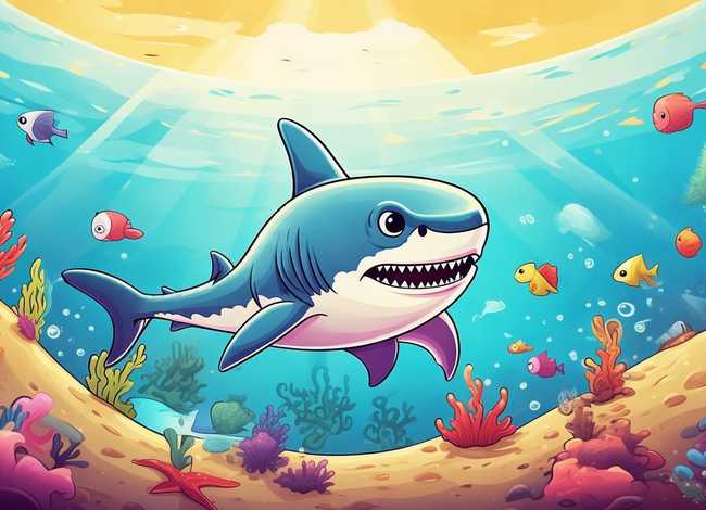 大鲨鱼少儿故事 - 大鲨鱼少儿故事视频
