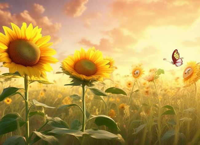 小向日葵故事；小向日葵故事续写