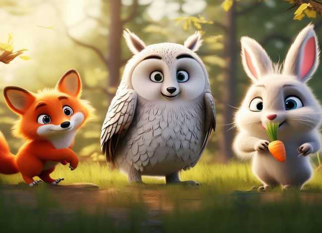 儿童故事3个动物角色（动物角色故事大全）