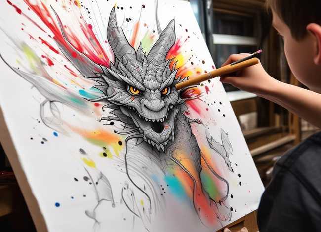 画龙点睛儿童的故事50字；画龙点睛的简短故事50字的