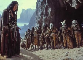 阿巴巴和强盗的故事、阿里巴巴和四十个强盗的故事读后感