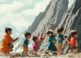 愚公移山的幼儿故事；愚公移山的幼儿故事简短