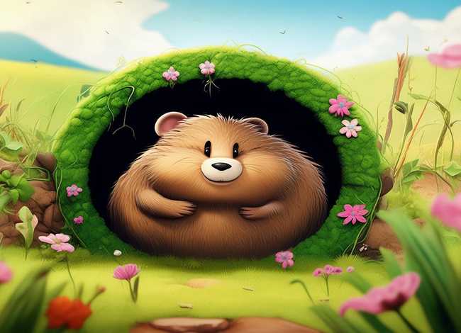 地鼠的绘本 - 关于地鼠的绘本故事
