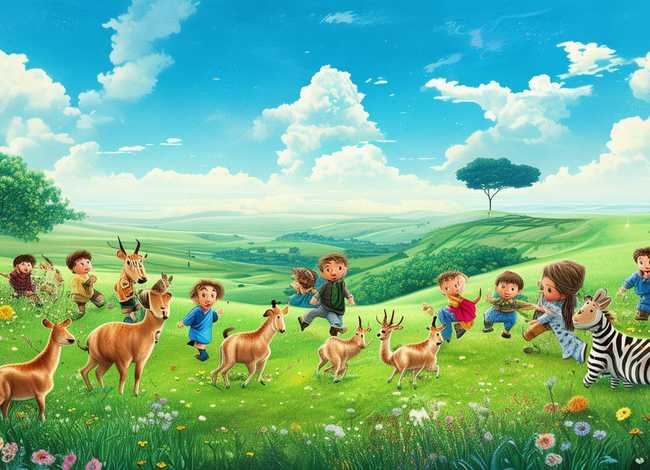 草原的故事儿童版、草原的故事歌词