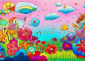 万花筒儿童画图片，万花筒儿童画图片大全